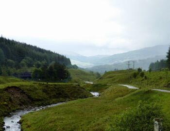 Auf dem Weg von Tyndrum nach Bridge of Orchy.