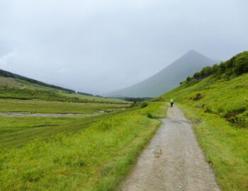 Auf dem Weg von Tyndrum nach Bridge of Orchy.