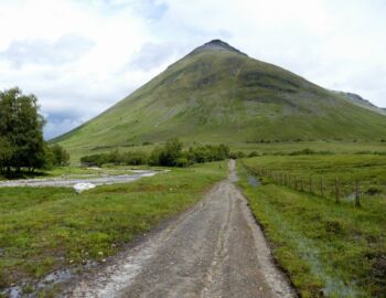 Auf dem Weg von Tyndrum nach Bridge of Orchy.
