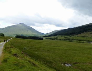 Auf dem Weg von Tyndrum nach Bridge of Orchy.
