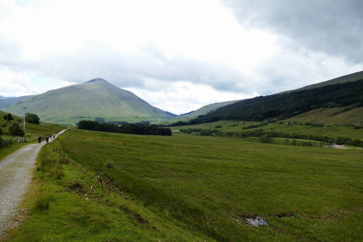 Auf dem Weg von Tyndrum nach Bridge of Orchy.