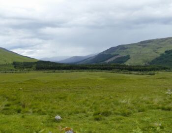 Auf dem Weg von Tyndrum nach Bridge of Orchy.