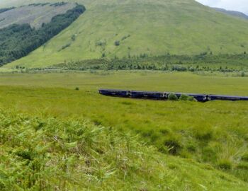 Auf dem Weg von Tyndrum nach Bridge of Orchy.