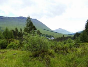 Aufstieg zum Mam Carraigh.