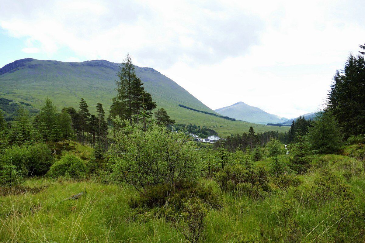 Aufstieg zum Mam Carraigh.