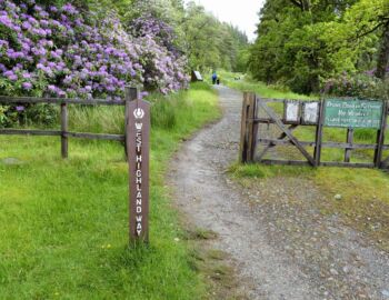 Auf dem Weg durch das Rannoch Moor.