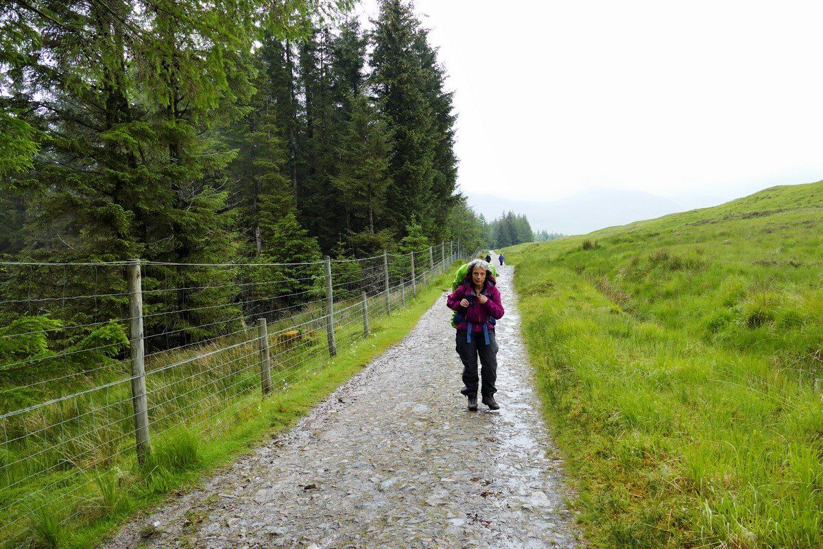 Auf dem Weg durch das Rannoch Moor.