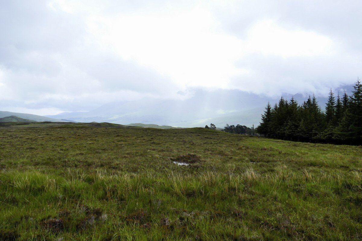 Auf dem Weg durch das Rannoch Moor.