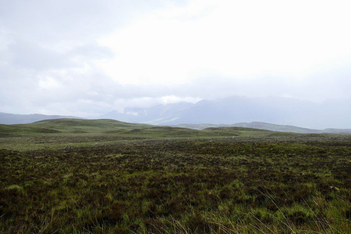 Auf dem Weg durch das Rannoch Moor.
