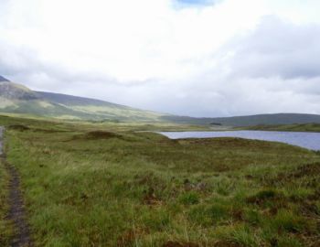 Auf dem Weg durch das Rannoch Moor.
