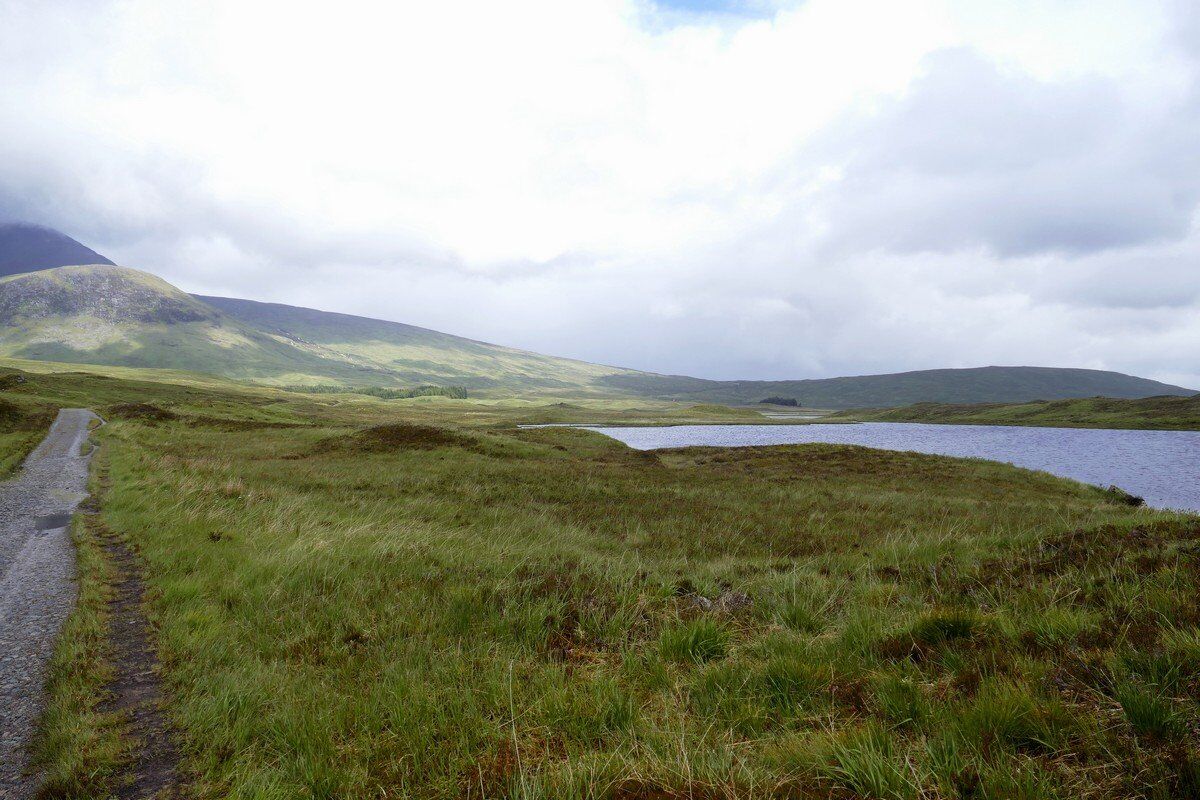 Auf dem Weg durch das Rannoch Moor.