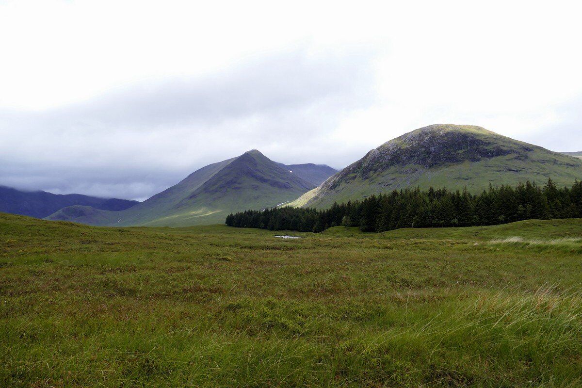 Auf dem Weg durch das Rannoch Moor.