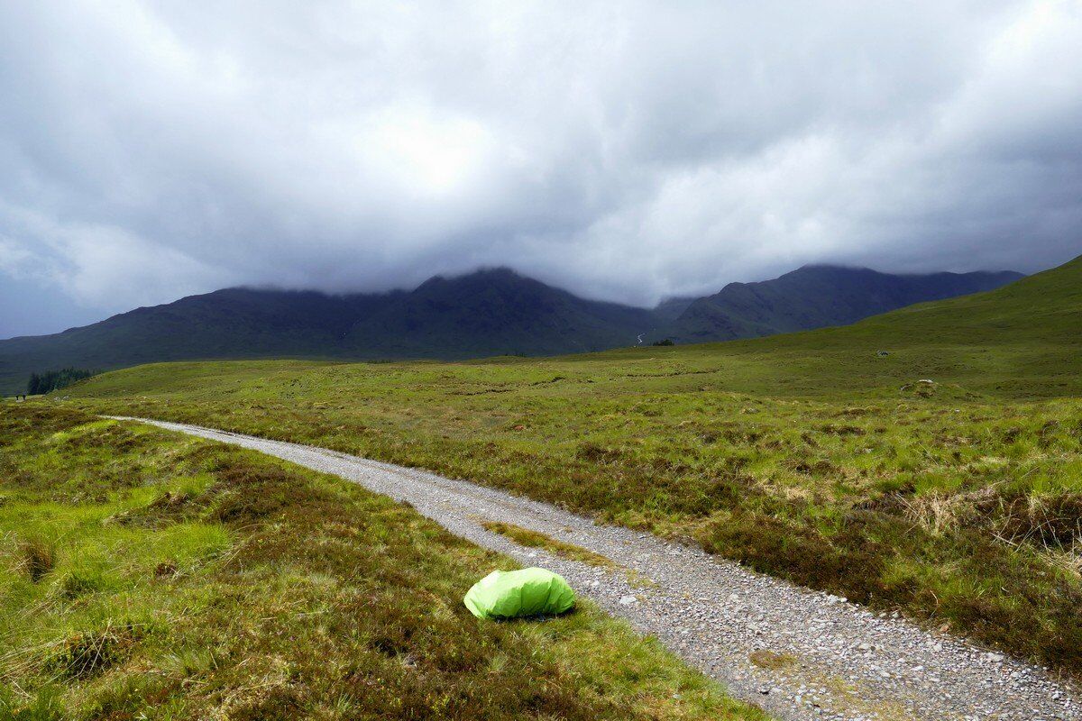 Auf dem Weg durch das Rannoch Moor.