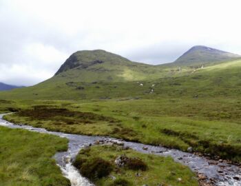 Auf dem Weg durch das Rannoch Moor.