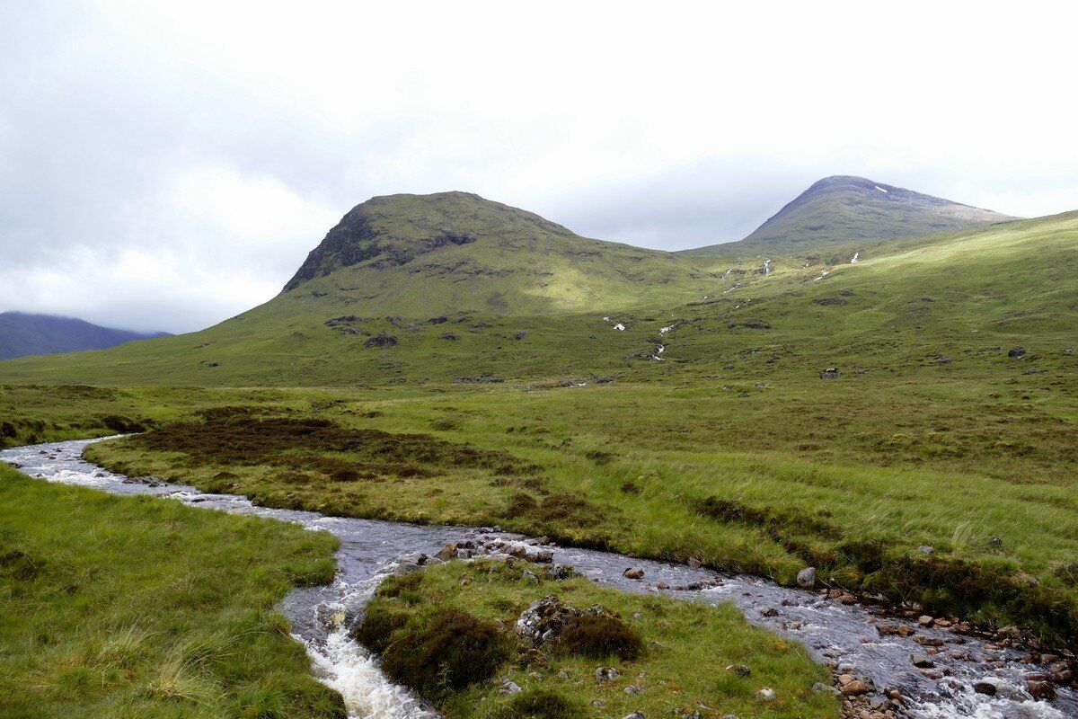 Auf dem Weg durch das Rannoch Moor.