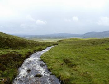 Auf dem Weg durch das Rannoch Moor.