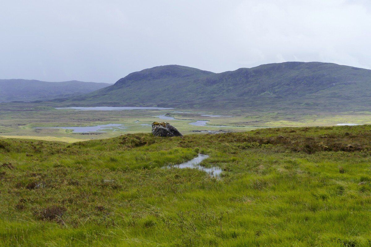 Auf dem Weg durch das Rannoch Moor.
