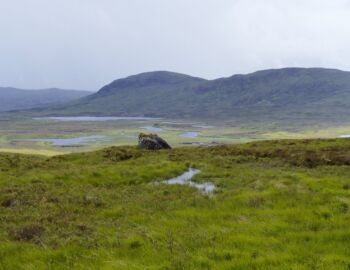 Auf dem Weg durch das Rannoch Moor.