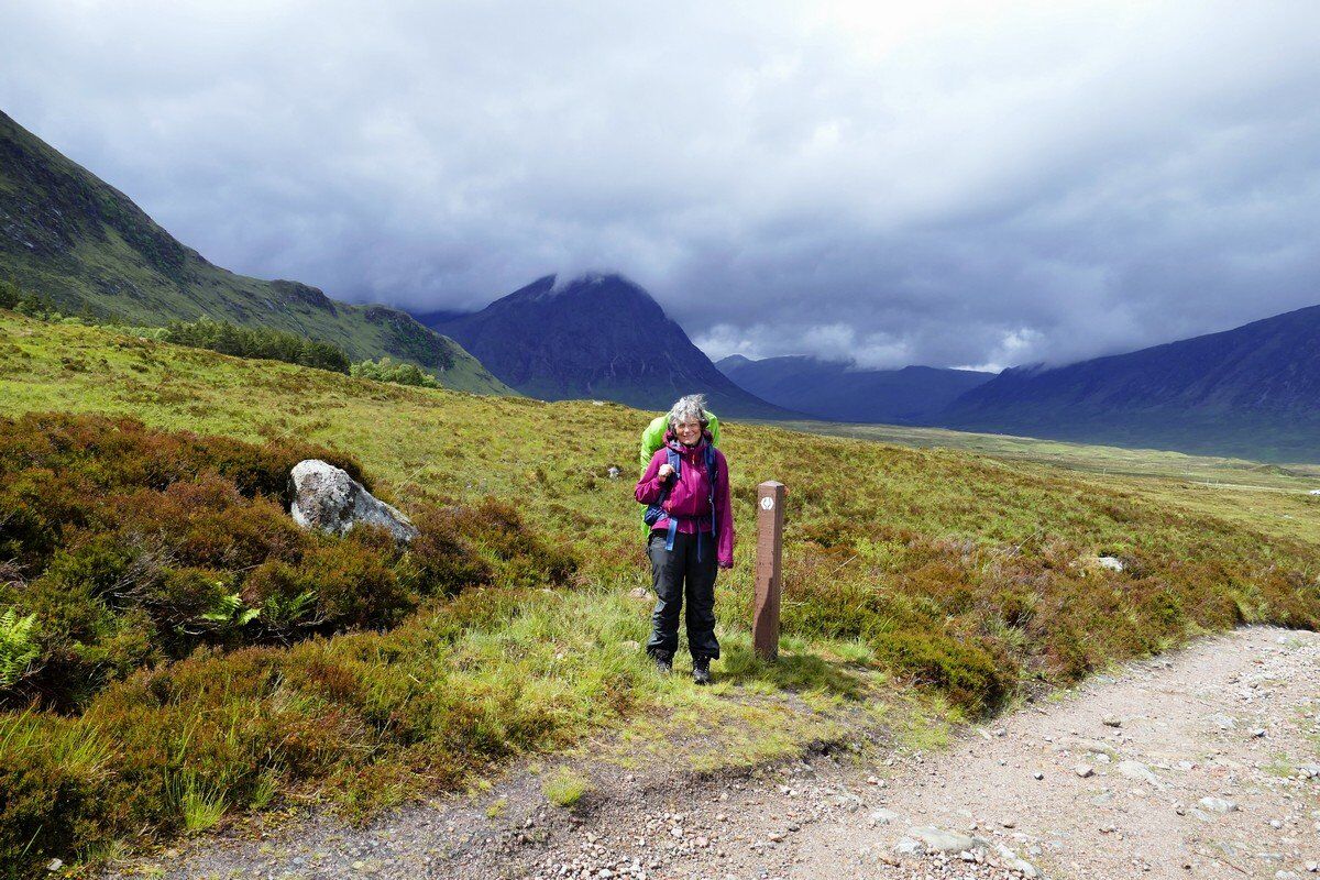Auf dem Weg durch das Rannoch Moor.