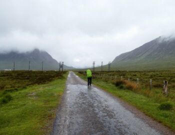 Auf dem Weg zur Devil's Staircase.