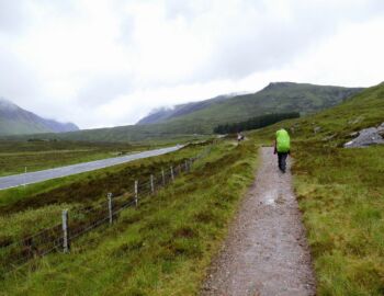 Vor der Devil's Staircase.