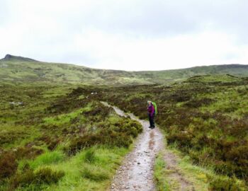 Auf der Devil's Staircase.