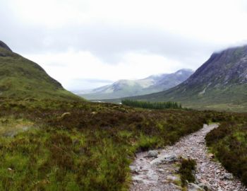 Auf der Devil's Staircase.