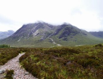 Auf der Devil's Staircase.