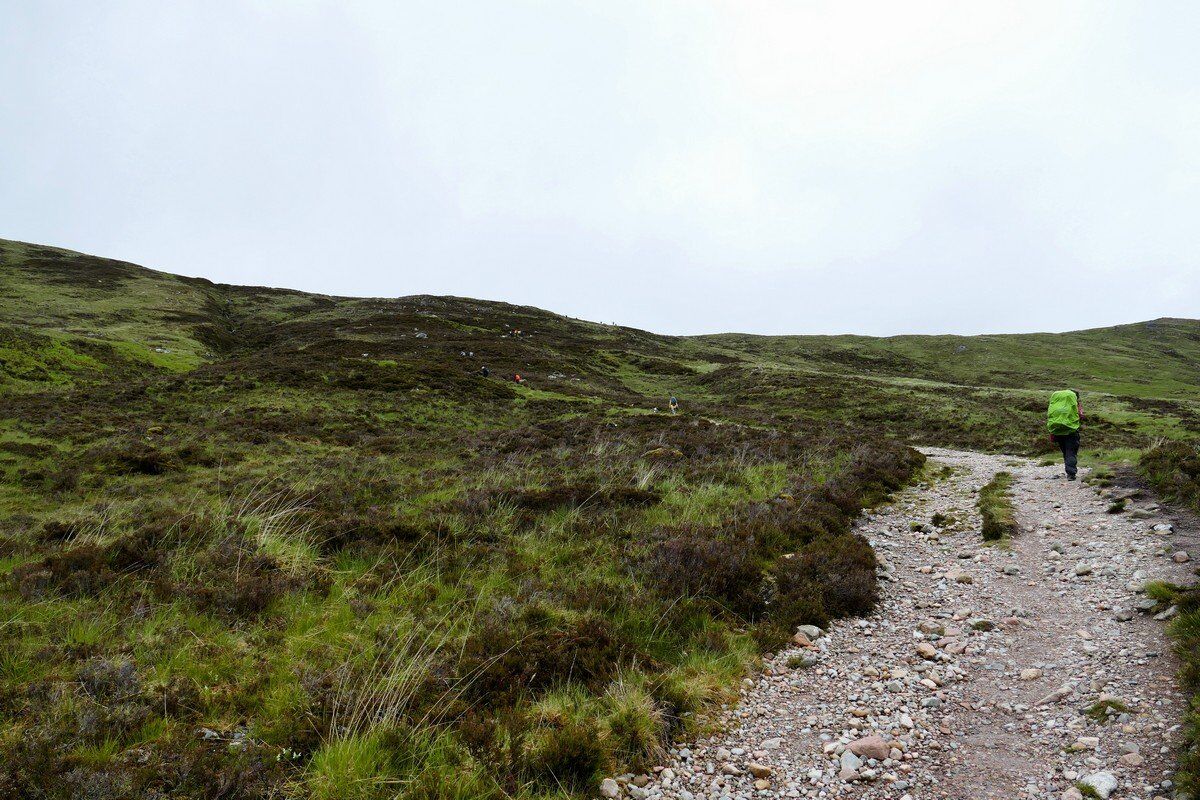 Auf der Devil's Staircase.
