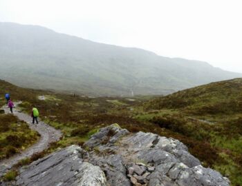 Abstieg nach Kinlochleven.