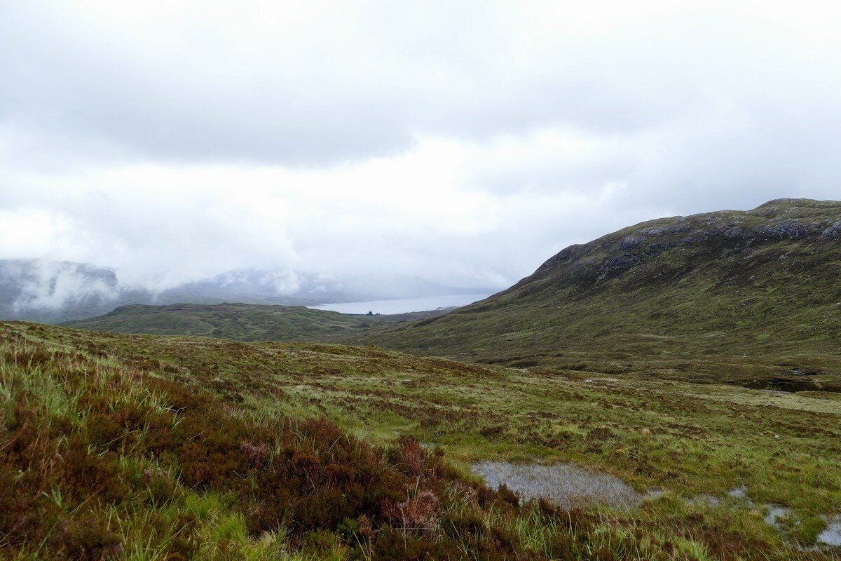 Abstieg nach Kinlochleven - Blick auf Blackwater.