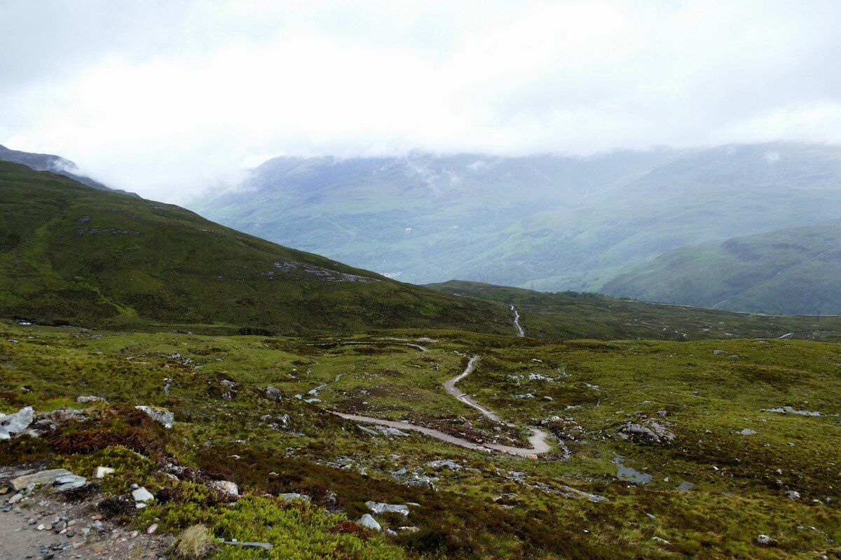 Abstieg nach Kinlochleven.