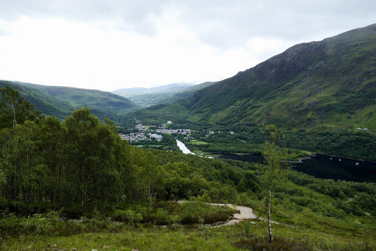 Blick auf Kinlochleven.