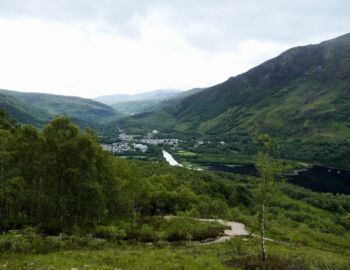 Blick auf Kinlochleven.