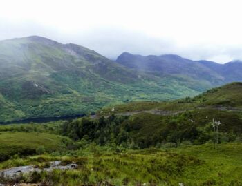 Blick auf Loch Leven.