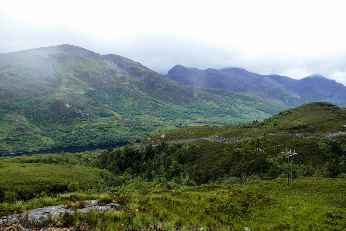 Blick auf Loch Leven.