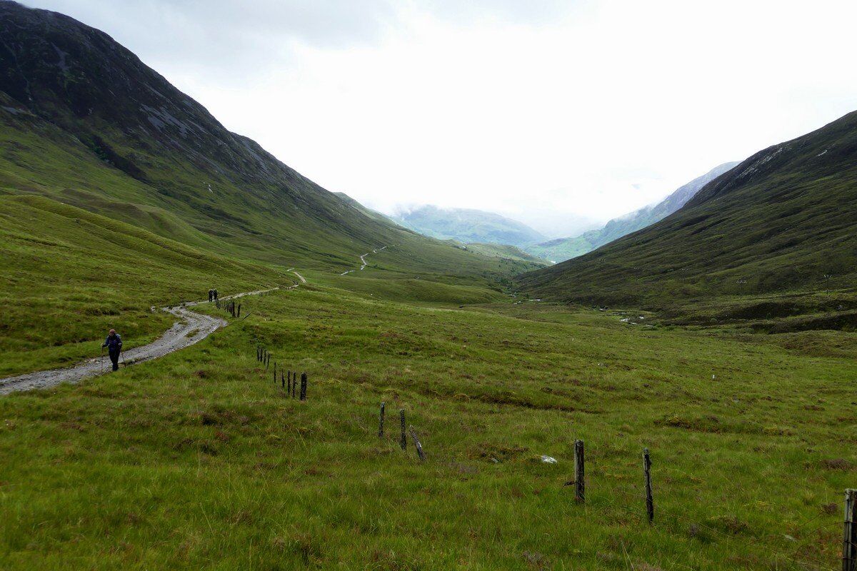 Blick vom Pass zurück.