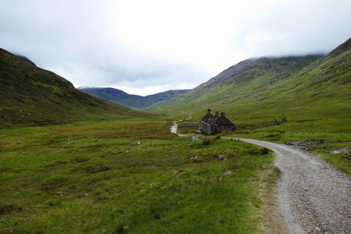 Ruinen der Farm Tigh-na-sleubhaich.