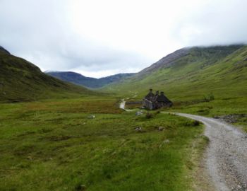 Ruinen der Farm Tigh-na-sleubhaich.