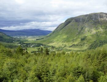 Blick nach Fort William.