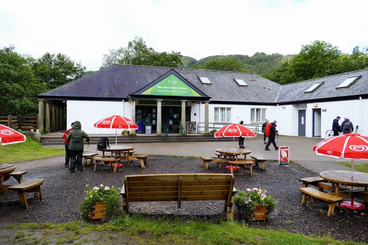 Informationszentrum Ben Nevis.