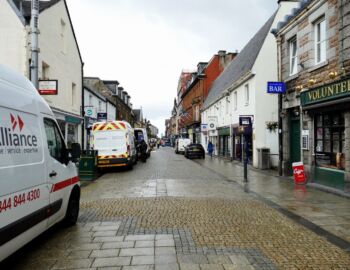 Fußgängerzone von Fort William.