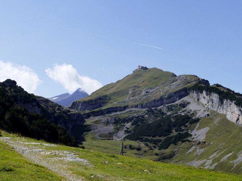 Schäfler und Säntis.