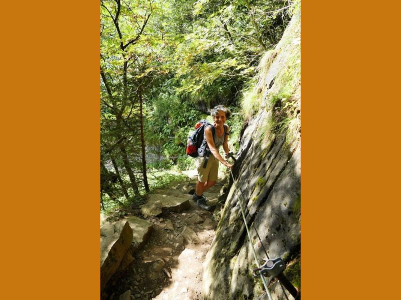 Abstieg zum Seealpsee.