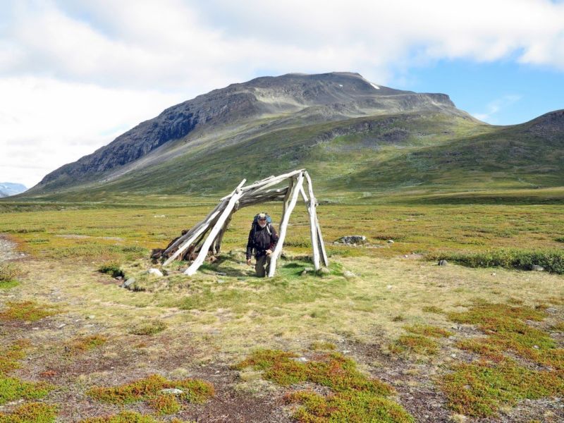 Lappland-Kote im Jahr 2015.