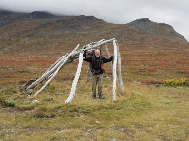 Lappland-Kote im Jahr 2016.