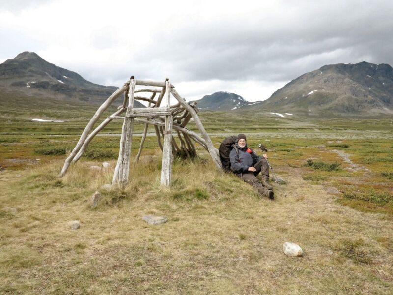 Lappland-Kote im Jahr 2017.