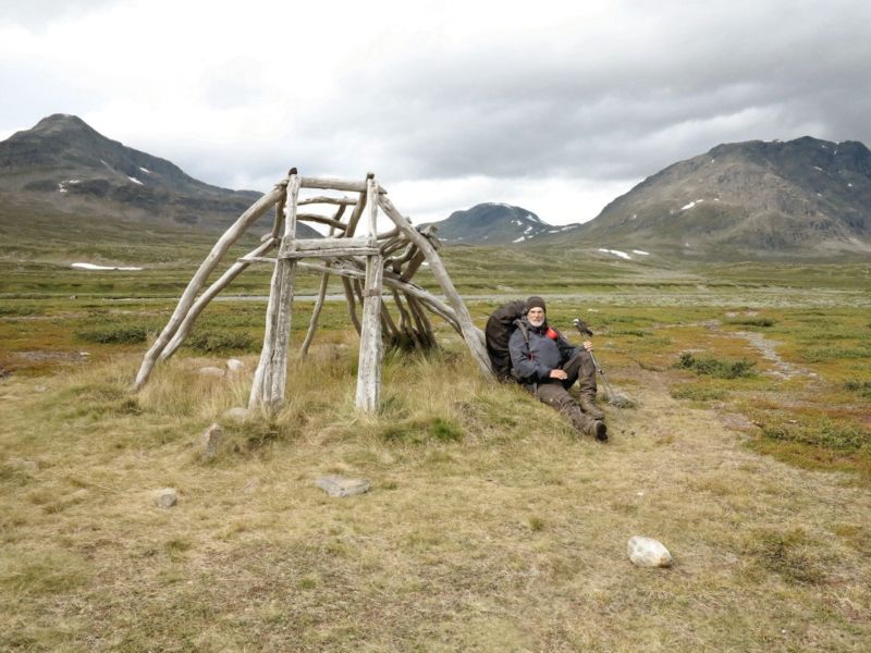 Lappland-Kote im Jahr 2017.