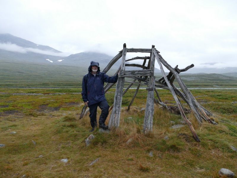 Lappland-Kote im Jahr 2019.