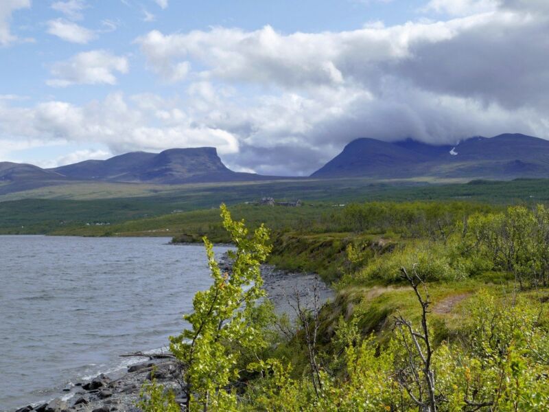 Unser erstes Ziel: das Lapporten.